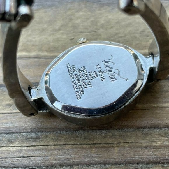 Vanity Fair Women Watch Silver Tone Analog Quartz Ladies Wrist Watch - Picture 8 of 10